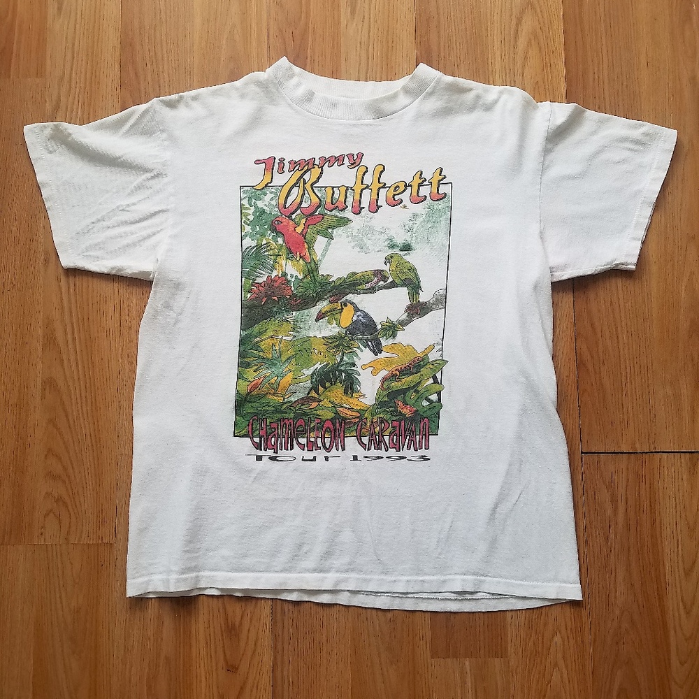 Jimmy Buffett Chameleon Caravan Tour 1993 Shirt